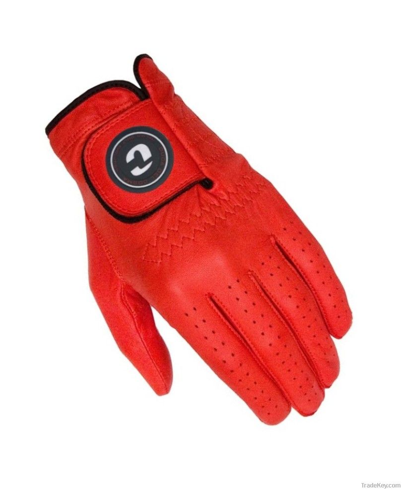 cabretta leather golf glove