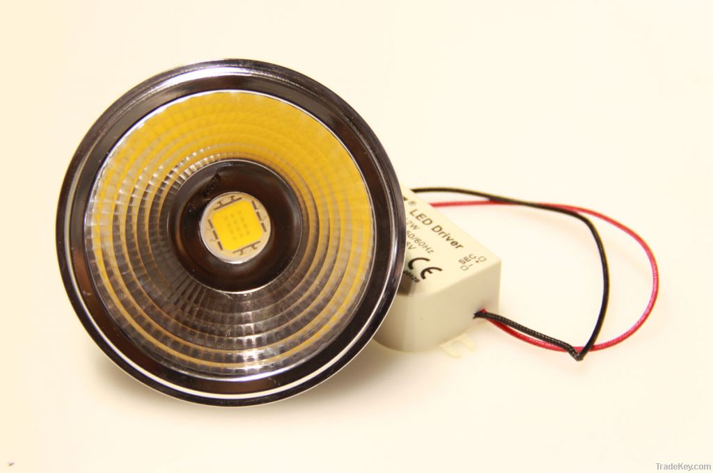 AR111 COB LED Lamp, 12W, Equal To Halogen Lamp 75W, AC110-240V