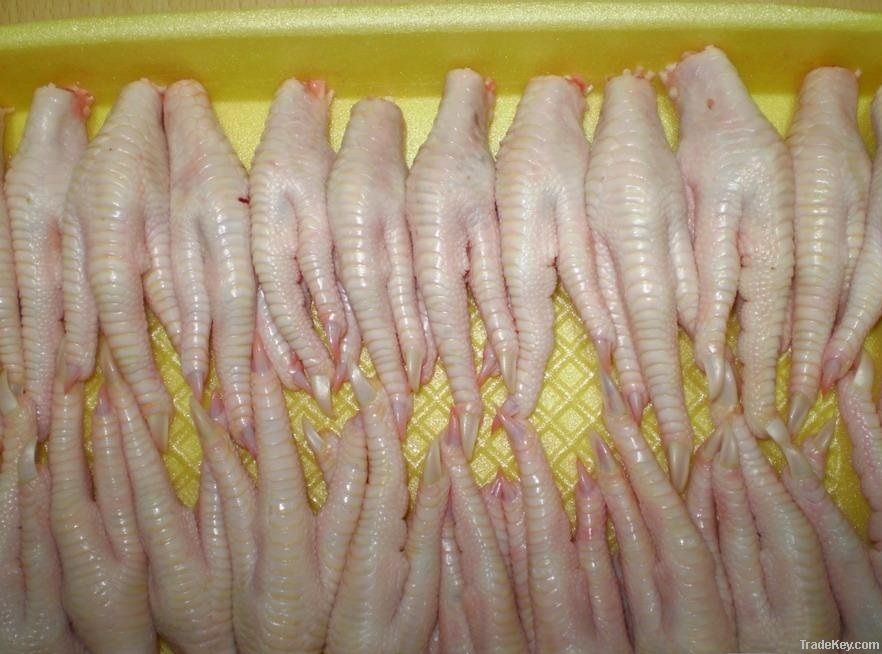 Frozen chicken feet