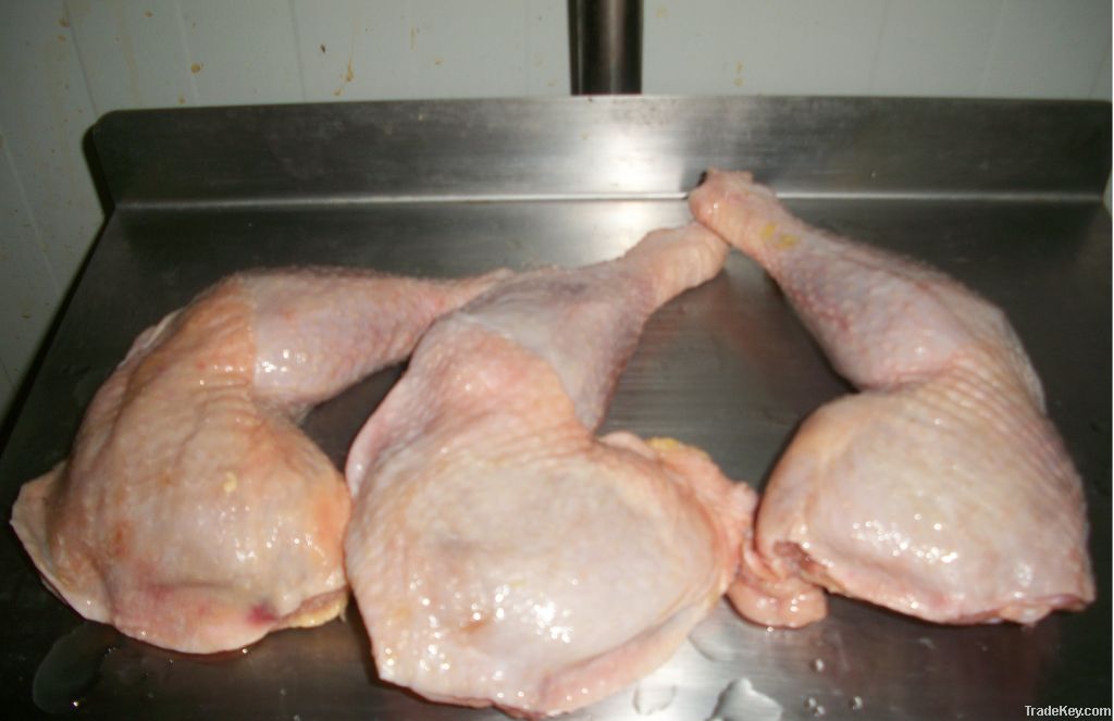 Frozen chicken leg quarters