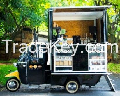 italian Retro  Cafe Ice Cream Tuktuk