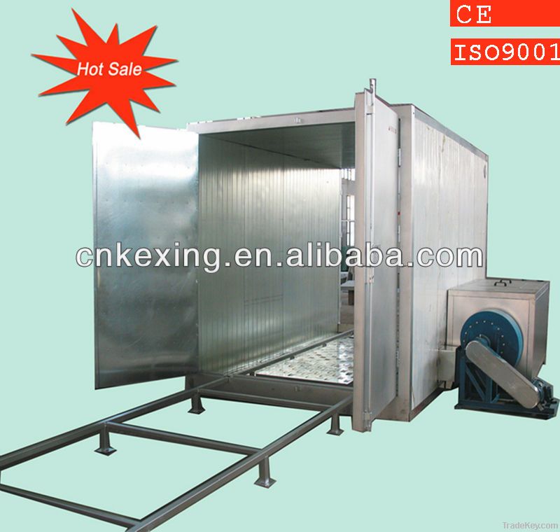 powder curing oven design