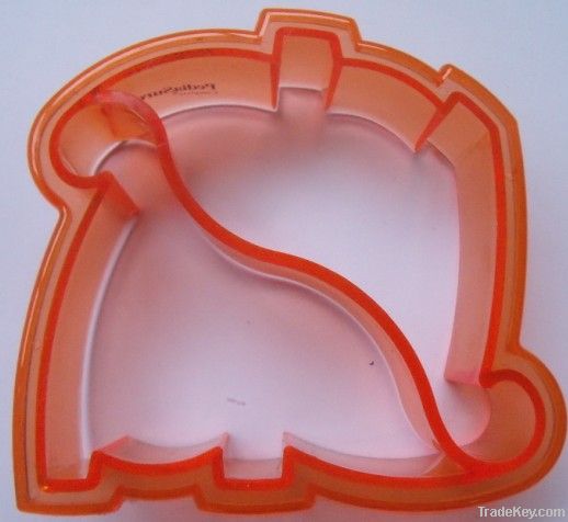 Different shapes of plastic sandwich cutters
