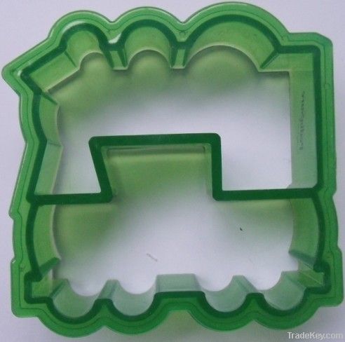 Different shapes of plastic sandwich cutters