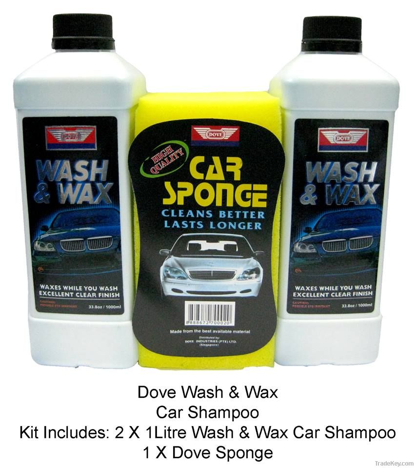 Dove Wash & Wax Car Shampoo