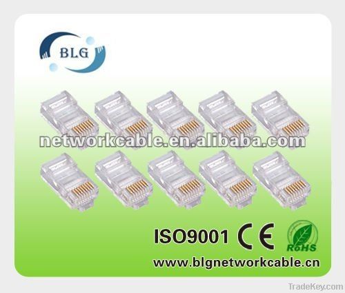 RJ45 male utp connector for patch cable