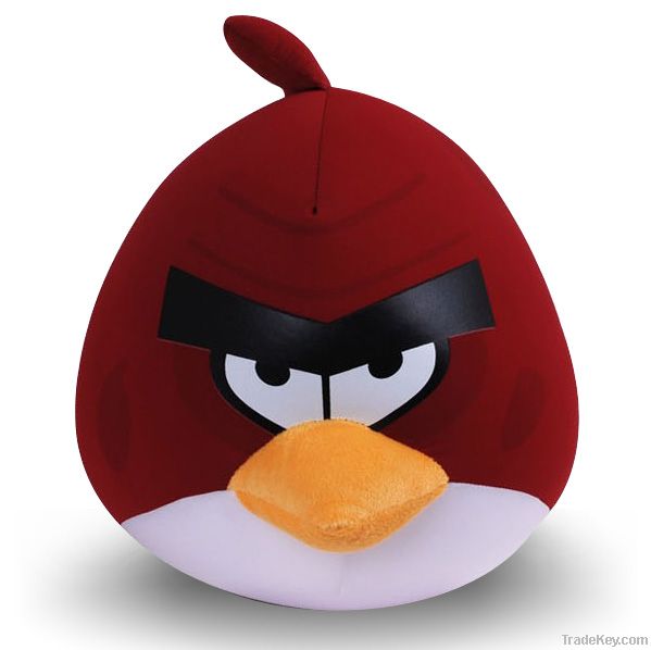 angry birds plush toys red