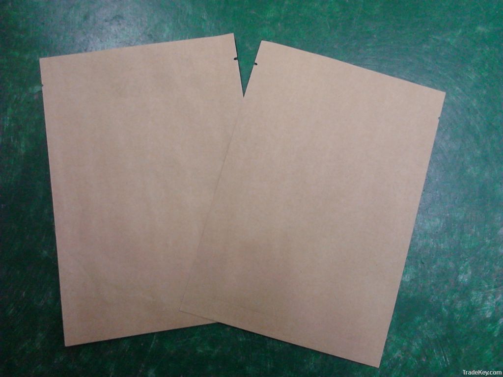 beef jerky bags paper kraft, kraft paper bags for food/chips/meat