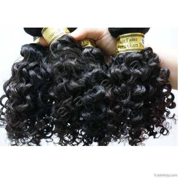 Unprocessed wholesale price nice quality kinky curly hair