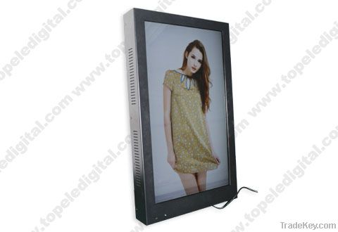 LCD ad display vertical wall mounted Ultra-thin