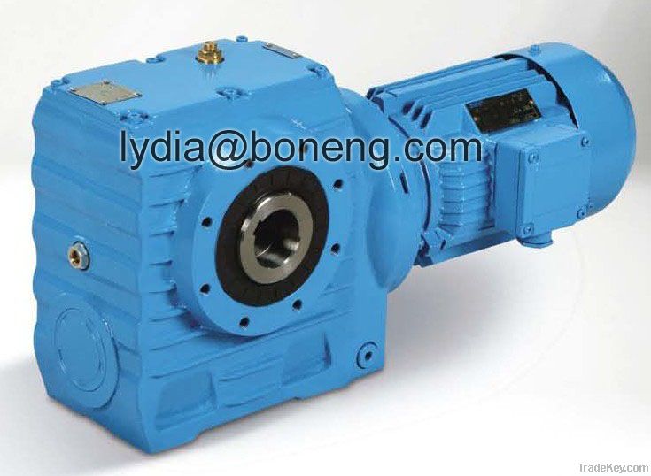 S series helical worm gearboxes geared motor