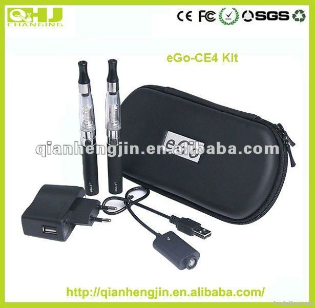 hot selling vaporizer 1.6ml ego ce4 refillable clearomizer starter kit