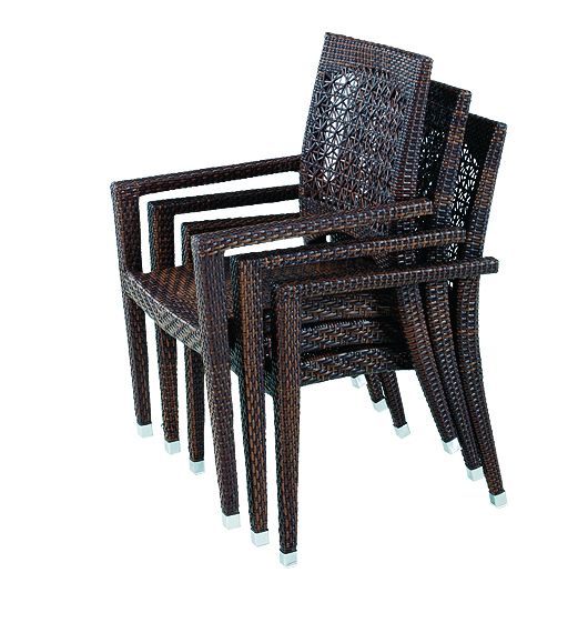 outdoor pe rattan wicker chair