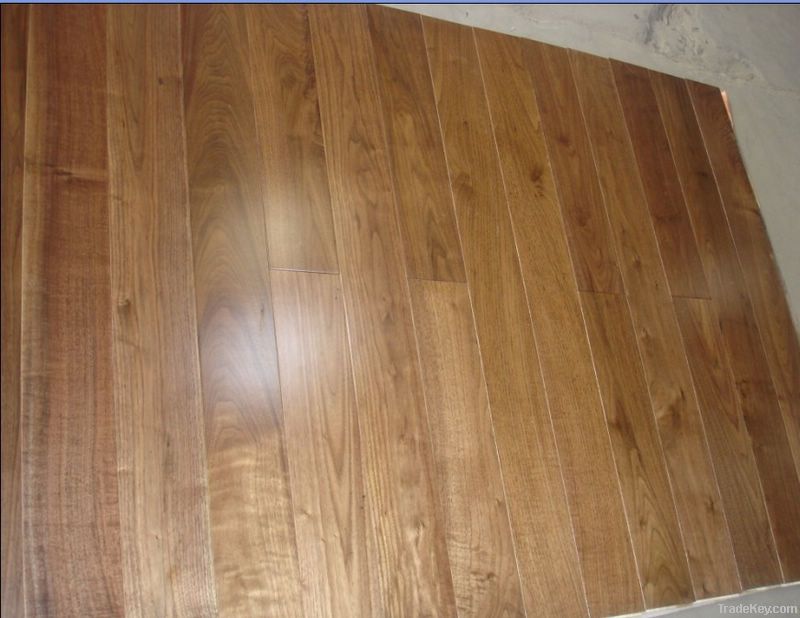 UV Lacquered & Natural Color Walnut Engineered Wood