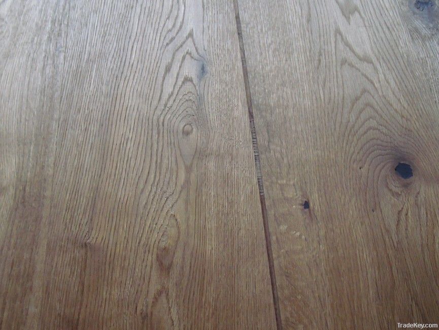 Oiled & Smoked & Natural Color Russia Oak Engineered Wood