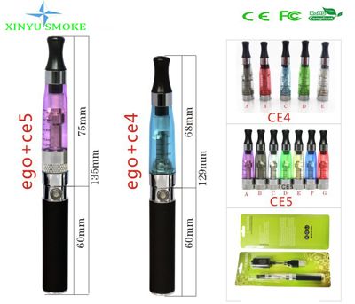 Electronic cigarette CE5 Updated model of cartomizer CE4( CE5)