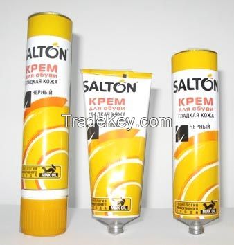 Collapsible Aluminum Shoe Polish Tube