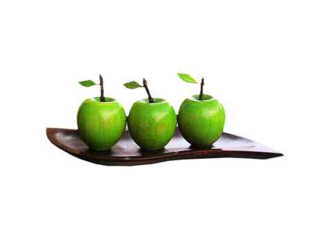 Wood Trays and Fruts