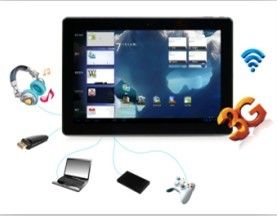 super big size 13.3 inch dual core tablet pc built in wifi bluetooth