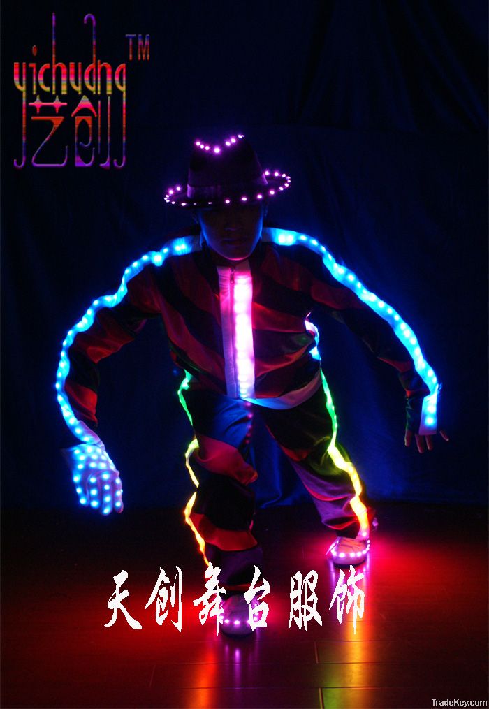 Sell LED dress, LED Stage costume, Luminous clothes
