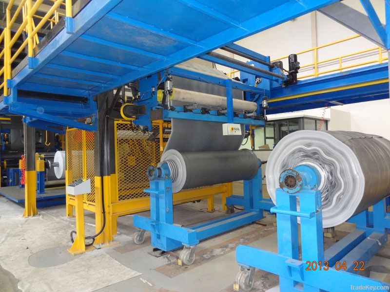 TPO, PVC, EVA, PE Waterproof Sheet/Floor Leather Production Line