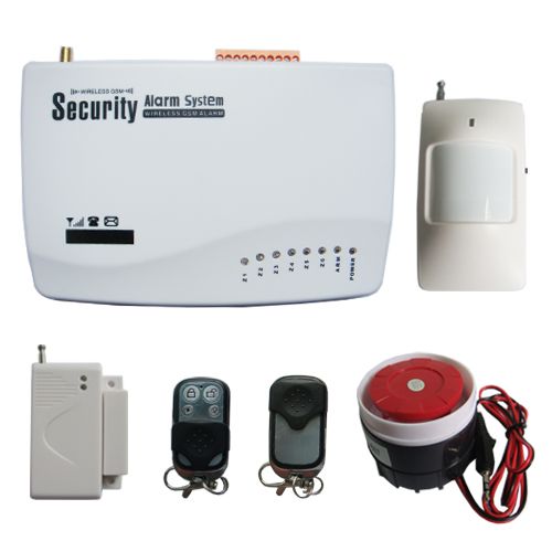 New product 10 defend zones Wireless security Home Intelligent Burglar GSM Alarm System