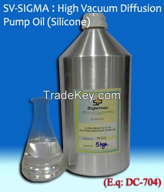 High Vacuum Silicone Diffusion Pump Oil: SV-SIGMA