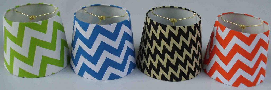 print fabric lamp shades & cover