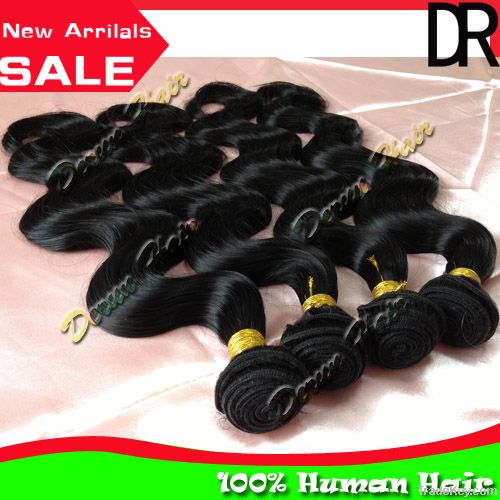 Free Shiping!! Hair Weft Wave Natural Color