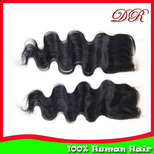 Lace Top Closure,Lace Size 3.5*4inch , Malaysian Virgin Human Hair Weft Extension Body Wave Hair Weave