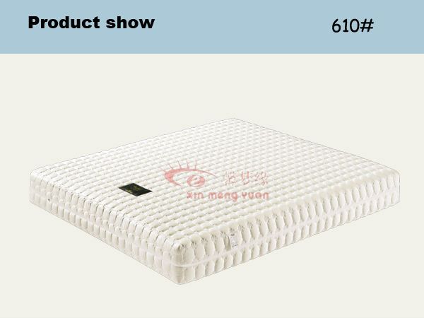 High density foam spring mattress