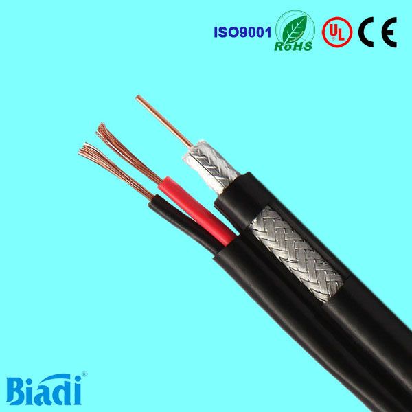 Siamese cable best price rg59+2c coaxial cable with power cable for cctv