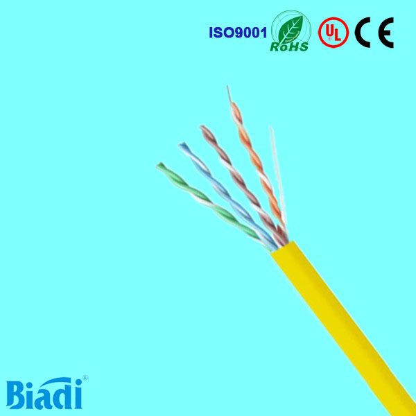 1000ft 24AWG bare copper Cat5e Lan Cable