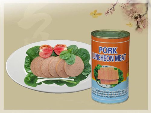 Beef/Chicken/Ham luncheon meat(canned food)