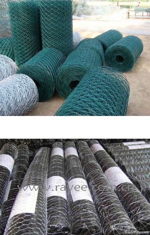 poly coated wire netting