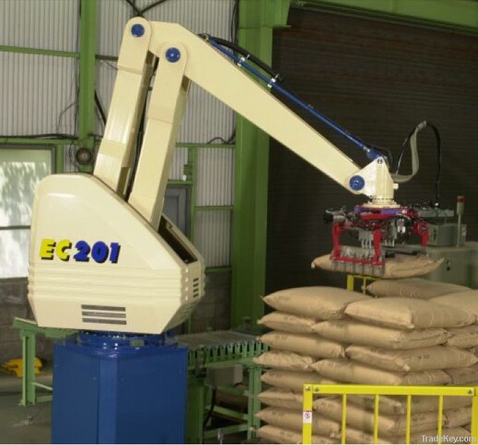 Full Automatic Robotic Palletizing System By 3E Automation, Turkey