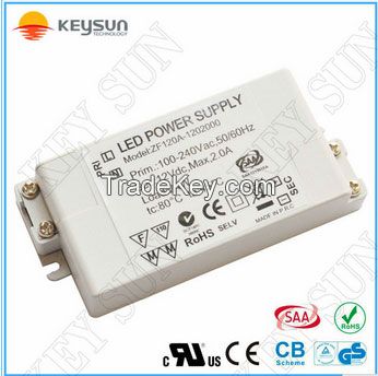 Constant voltage power supply 24V 6W ac dc power supply 24V 250MA led driver