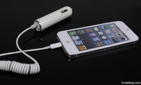 Iphone 5 Car Charger 2.1A Input12-24V I5C01