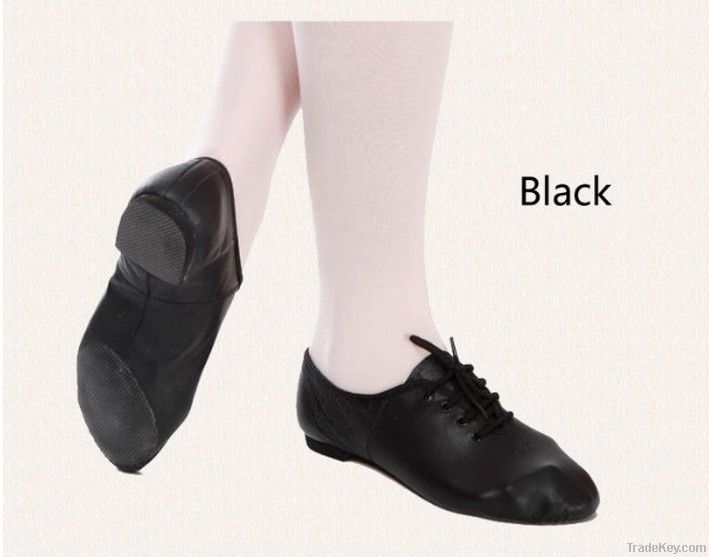 Adult Pig leather oxford adult Jazz dance Shoes fit for women and man