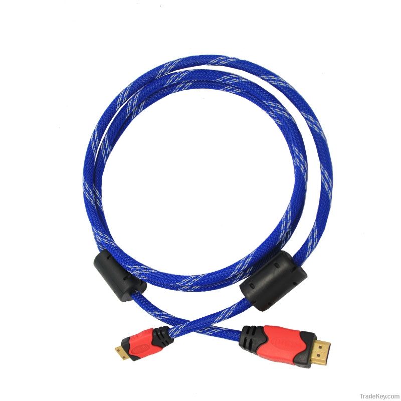 HDMI A male TO C male cable