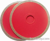 Continuous rim Electroplated diamond saw blades