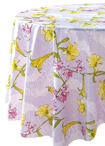 PEVA tablecloth with Color Printing