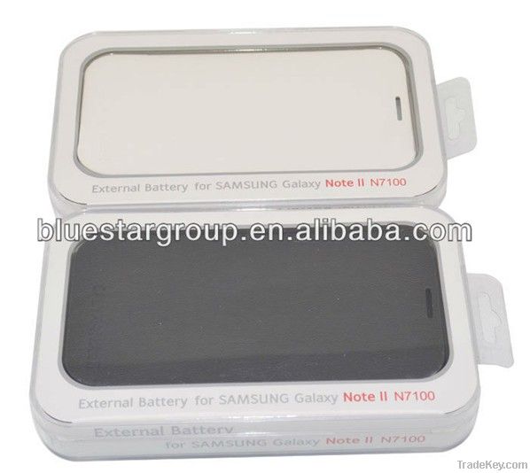 3200 mah External Backup Battery Charger Case For Samsung Note 2 N7100