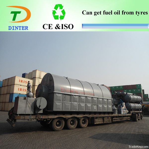 High profit waste tyre recycle to diesel oil machine