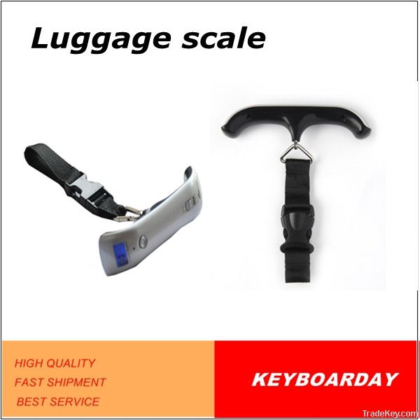 Digital LCD display hanging luggage weighing scale