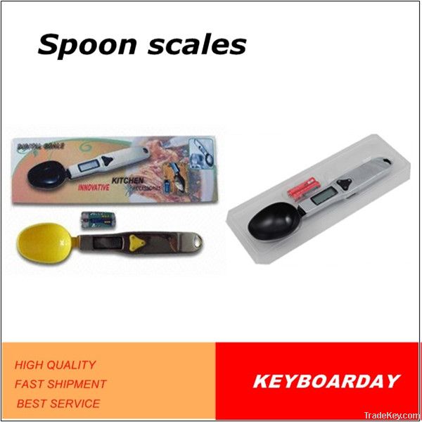 500g/0.1g digital spoon scale with volume measure