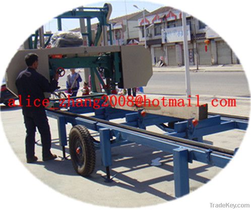 portable horizontal band sawmill