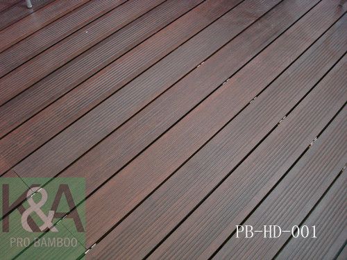  Carbonized Strand Woven Highly Durable Bamboo Outdoor decking ( PB-HD-001)