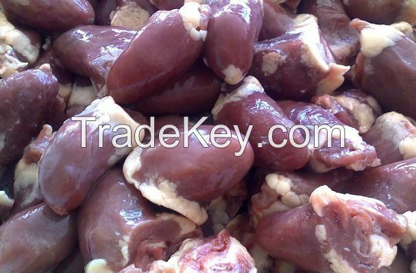 Frozen Chicken Hearts, Gizzards and Livers