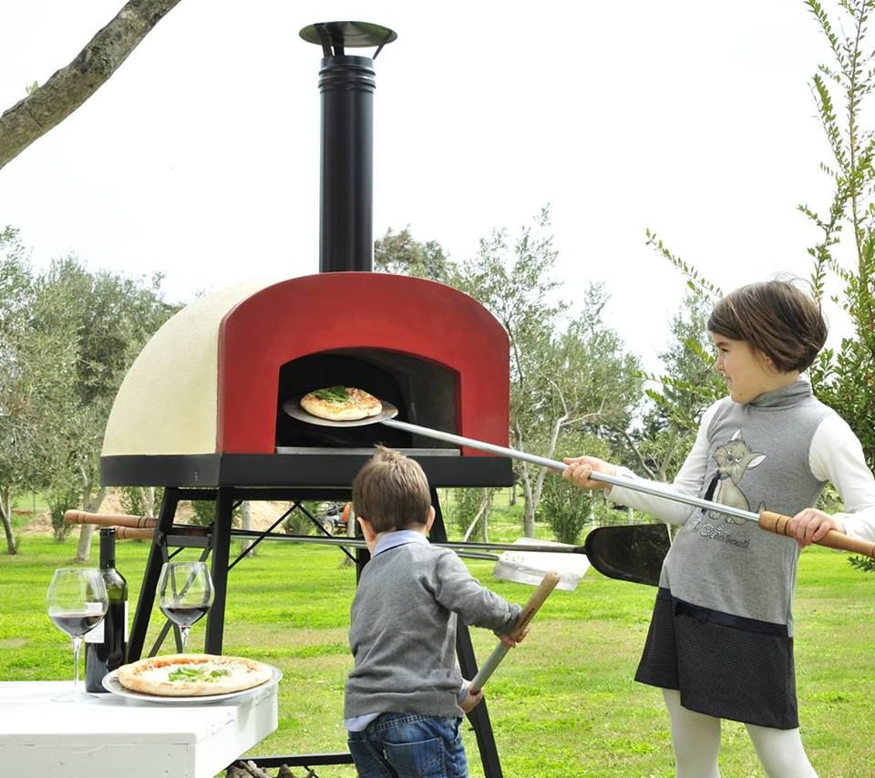 Italian portable wood oven